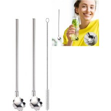 Aydogan's Paslanmaz Metal 2 Li Kaşıklı Pipet Fırça Seti