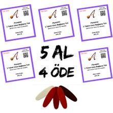 Ayaz Müzik 5 Al 4 Öde-Uzun Bağlama Pyramid Takım Tel-5 A.tezene Hediyeli