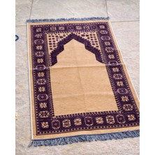 Sufi Tesbih Esans Ve Hediyelik Kilim Seccade – Saçaklı Kaymaz Taban Namazlık – Yumuşak Dokulu Şık Tasarım Seccade