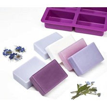 Siliko World Silikon Sabun Kalıbı Kek Kalıbı 7,8x4,8cm Derinlik 3,5cm