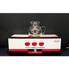 Esonez Kulplu Damla Su Bardağı 6'lı