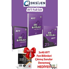Oksijen Yayınları Dr.biyoloji Ayt Full Set A Yayınları Çıkmış Sorular Hediyeli