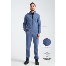 Indigo Erkek Kışlık Eşofman Takımı Thermosoft Teknolojisi Içi Kuzu Görünümlü Regular Kalıp Xl