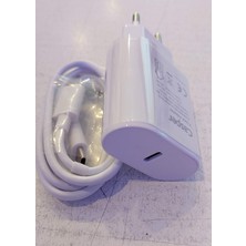 Casper Telefon Şarj Cihazı Adaptör Orijinal Beyaz Type C Kablo Süper Hızlı