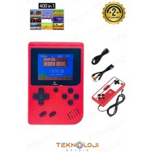 400 Oyunlu Mini Atari Gameboy Oyun Konsolu Gamebox Kollu Atari ile Nostaljik Oyun Keyfi
