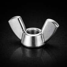 Dyzer Inox Kelebek Somun DIN315 A4-316 M4 10LU Paket