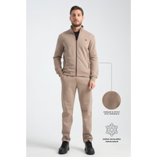 Vizon Erkek Kışlık Eşofman Takımı Thermosoft Teknolojisi Içi Kuzu Görünümlü Regular Kalıp 2xl