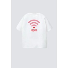 Monila Unisex Çocuk Pamuklu Bisiklet Yaka T-Shirt