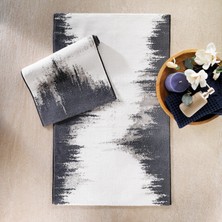 Schafer Home Natural 2 Li Pamuk Floş Banyo Paspası-Gri