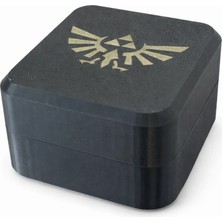 Yapı3D Nintendo Switch Uyumlu Oyun Kartı Saklama Kutusu – 12 Bölmeli Kapaklı Taşınabilir Kart Düzenleyici Kutu (Kırmızı)