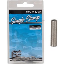 Ryuji Black Nıckel Çelik Tel Sıkıştırma Burcu 1.6*8mm (20 Adet)