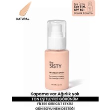 Cilt Tonu Eşitleyici Bb Krem Spf 50+ Natural 55 ml