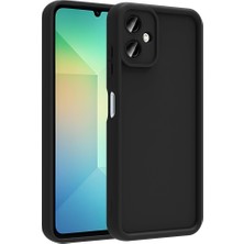 Maks Technology Galaxy A07 Kılıf Kamera Korumalı Mkst Ananas Kapak - Siyah