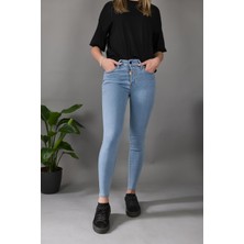 Barmore Mavi Kadin Denim