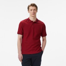 Nautica Erkek Bordo Regular Fit Polo Yaka T-Shirt K65348T.6BR