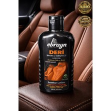 Ebrayn Premium Oto Araç Deri Besleyici Temizleyici Bakım Kremi Üstün Koruma 200 ml
