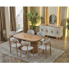 İNDEPPO Asel Yemek Masası Mdflam