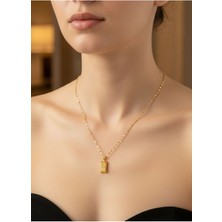 Kuyumcu Nurettin 2.20 gr (Gram) Has Uçlu Aynalı Zincir Kolye 14 Ayar Altın, 50 cm