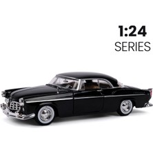 Rozitoys 1:24 1955 Chrysler C300 Araba Siyah