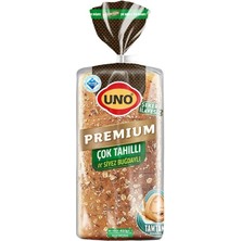 UNO Ekmek Premium Çok Tahıllı Ve Siyez Buğdaylı 400 Gr