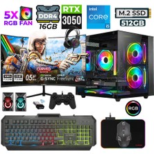 Xaser River X30 I5 10400F 16GB Ram 512GB M.2 Nvme SSD RTX3050 23.8" 200Hz Oyuncu Tavsiye Sistem