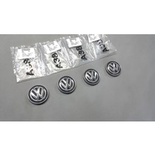 Fabrikasyon 4 x Volkswagen Arteon 2017 - Çelik Jant Göbek Seti Orijinal 5G0601175