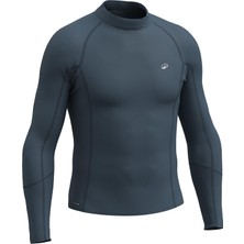 Decathlon Olaian Erkek Slim Fit Uzun Kollu Uv Korumalı Tişört - Gri - 100