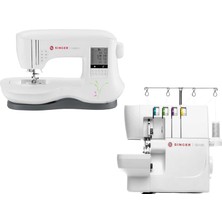 Singer Legacy C440 Elektronik Dikiş Makinesi ve Singer S0105 Overlok Makinesi Avantajlı Paket