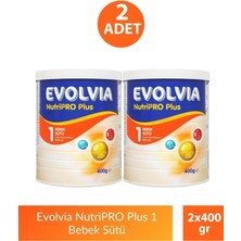 Evolvia Nutri Pro Plus 1 Bebek Sütü 0-6 Ay 400 gr 2 Adet