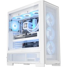 Aigo Aıgo Aırnova Beyaz 850W 80+ Bronze 7 Fanlı Argb Mid Tower Kasa