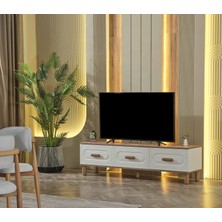 İNDEPPO Asel Tv Sehpası Mat Aytaşı Mdflam