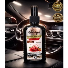Ebrayn Premium Çilek Kokulu Oto Araç Süt Silikon Torpido Parlatıcı 200ML