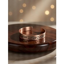 Anka Select El Yapımı Doğal Enerji Artırıcı Koruyucu Saf Bakır Bileklik %100 Bakır