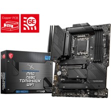 Freedom Storee Msi Mag Z690 Tomahawk Wifi Soket 1700 Ddr5 6400(OC) Pcı-E Gen 5 M.2 Wi-Fi6 Atx Anakart