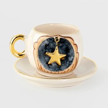 BSK Ceramics Handmade Ramazan Koleksiyonu Kahve Fincanı - YILDIZ