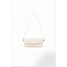 Kadın Beyaz El Çantası