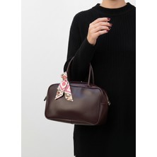 Kadın Bordo Omuz Çantası