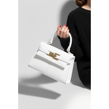 Kadın Beyaz Omuz Çantası