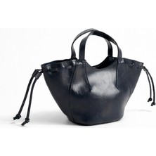 Kadın Lacivert El Çantası