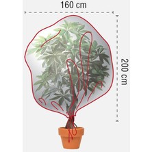 Nettekaçmaz Soğuk ve Dondan Bitki Koruma Örtüsü 160X200