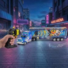 Gokidy Full Fonksiyon Şarj Edilebilir Işıklı Müzikli Bluetooth'lu Rc Sound Truck Uzaktan Kumandalı Tır