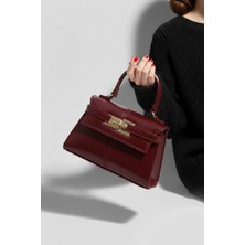 Kadın Bordo Omuz Çantası