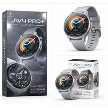 TeknoBeyza Jw4 Pro+ 1.52 Inç Incell Amoled Ekran Akıllı Saat - Gümüş Gri (Sesli Görüşme & Bildirim Destekli)