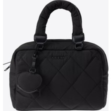 Guess Dolgulu Kapitone Kadın Siyah El Çantası V6RZ05WL132-JBLK