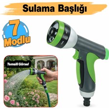 Badem10 Ayarlanabilir 7 Fonksiyonlu Fıskiye Araba Yıkama Bahçe Sulama Temizleme Sprey Tabancası Fişkiye