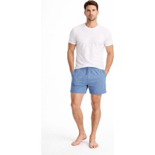 Pemilo Erkek Cepli % 100 Pamuk Şort