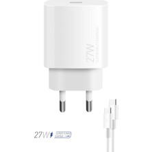 Pmr 27W Pd Type-C Huawei Honor V10 Ile Uyumlu 3A Type-C Type-C Kablo