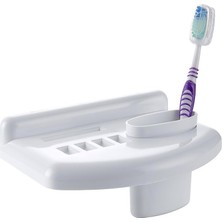 Mcg® Banyo Diş Macunu Diş Fırçası Tutacağı Bardağı Fırçalık Stand