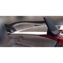 Universal Honda Civic 2017-2019 Mügen 3 Prç Astarlı Spoiler