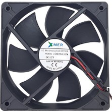120X120X25MM 12V 0.45A 2p Xmer Fan